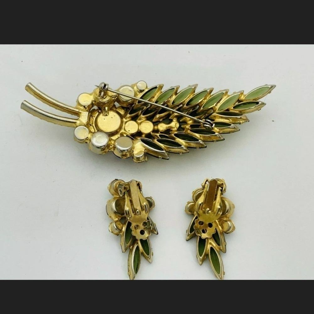 Vintage Julianna D&E Earrings brooch Set - Picture 2 of 4